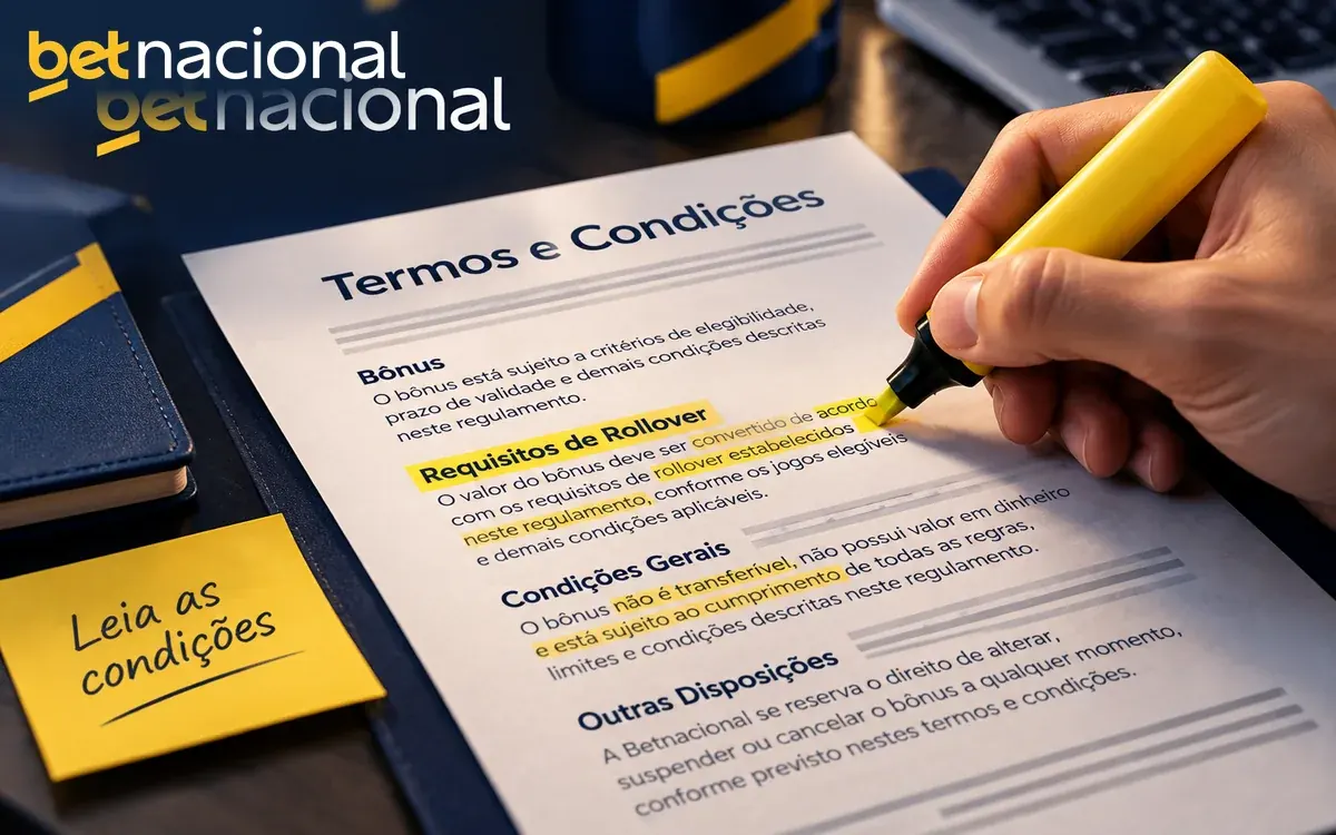 Leitura de regulamento e condições de uma promoção
